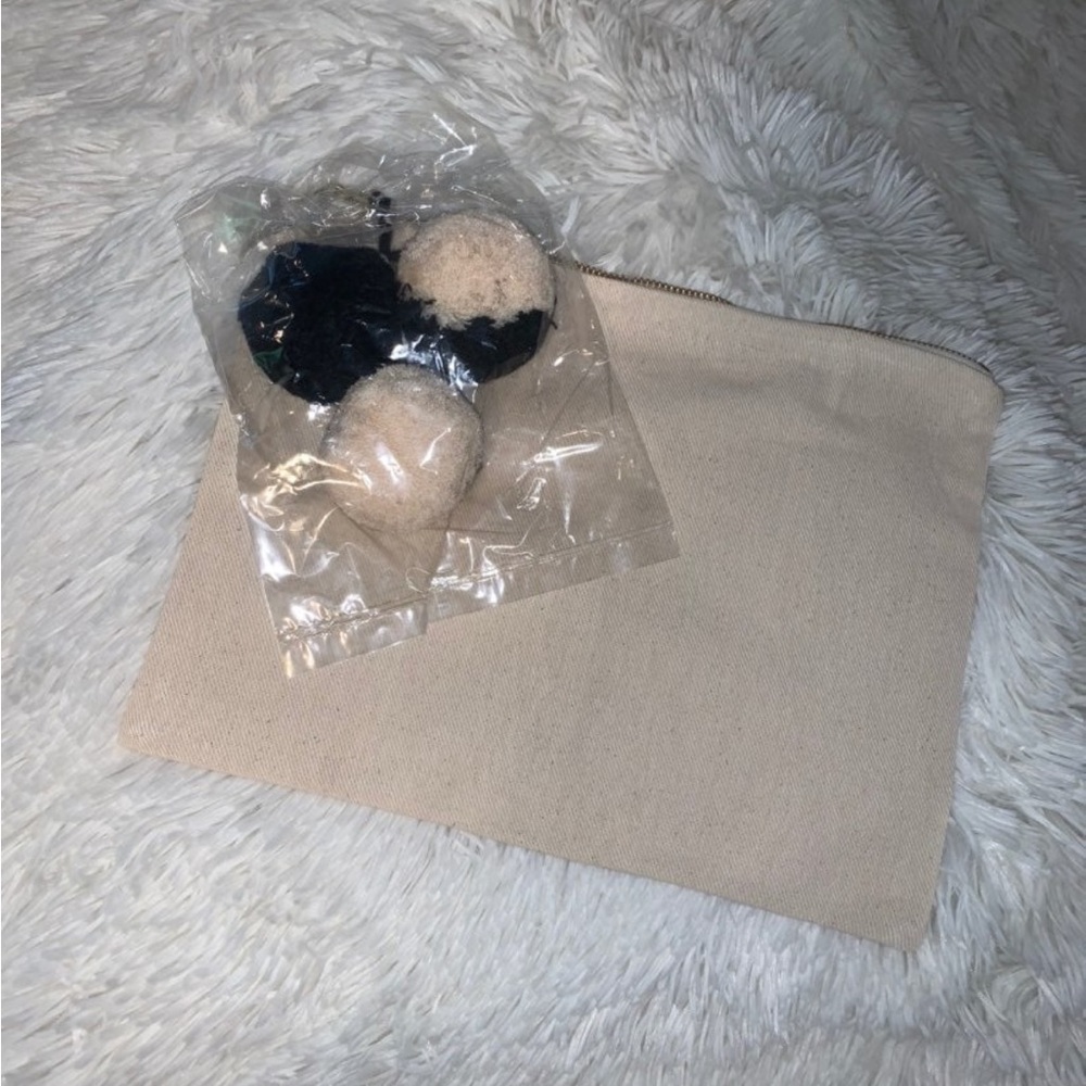 Tribe Alive Canvas PomPom Pouch